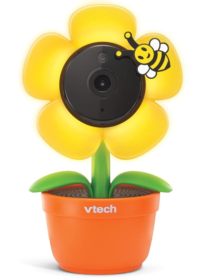 VTech RM9751 Yellow Daisy Smart Wi-Fi Baby Camera - Image 2