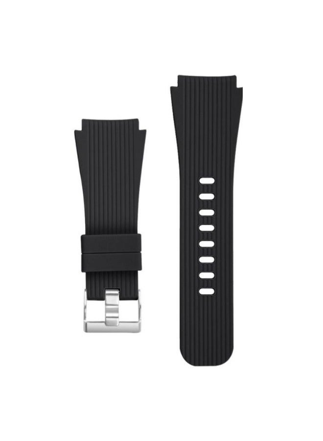 Classic Silicone Smartwatch Strap Belt Band  - Image 1