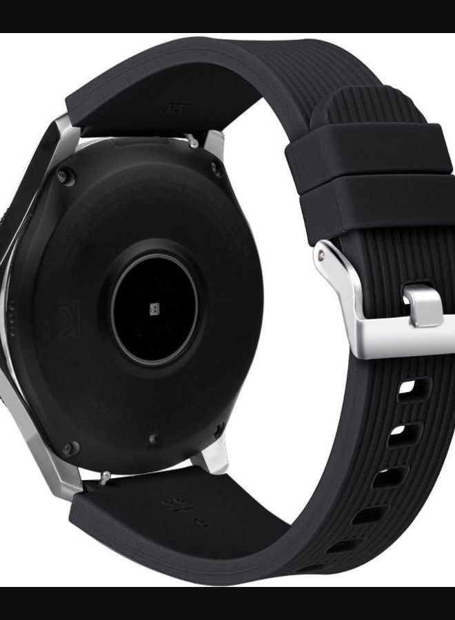 Classic Silicone Smartwatch Strap Belt Band  - Image 2