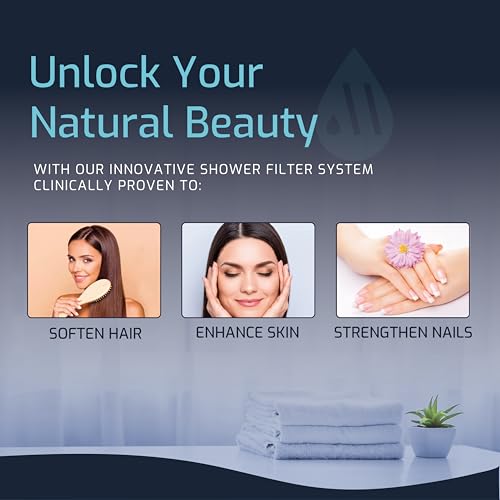 Mist Shower Filter for Hard Water Improves Skin, Hair, and Nails - High Output Shower Head Filter Softens Water and Removes Chlorine and Heavy Metals, Chrome - Image 3