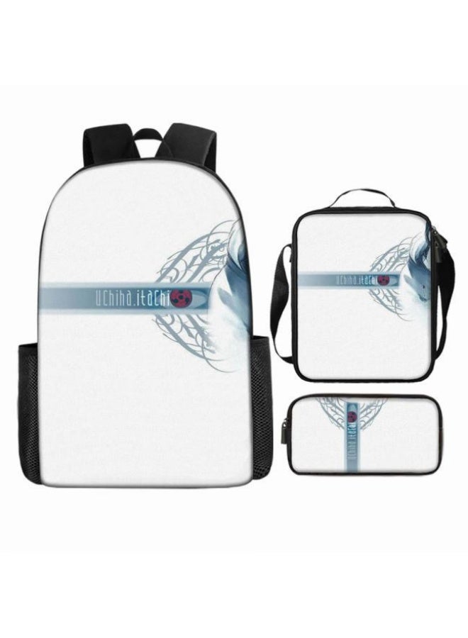 عام حقيبة ظهر مطبوعة بالرسوم المتحركة + حقيبة يد + مجموعة حقيبة قلم، مجموعة حقيبة عملية من ثلاث قطع (يتوفر الطلاب والأطفال والأصدقاء وتسلق الجبال وما إلى ذلك) - Image 2