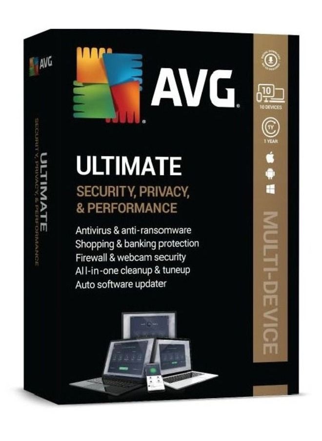 AVG - AVG Ultimate Multi-Device 10 Device 3 Year - Image 1