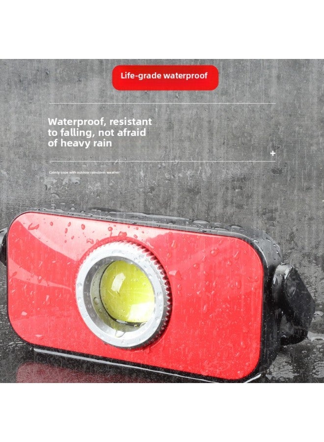 Outdoor Work Lamp Strong Light Lighting Portable COB Strong Magnetic Long Endurance Maintenance Lamp Site-Power:Zy-712  - Image 4