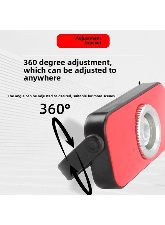 Outdoor Work Lamp Strong Light Lighting Portable COB Strong Magnetic Long Endurance Maintenance Lamp Site-Power:Zy-712  - Image 2