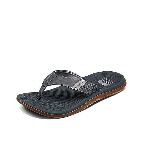 Reef Santa Ana Men's Sandals Grey - 11 Medium - Image 1