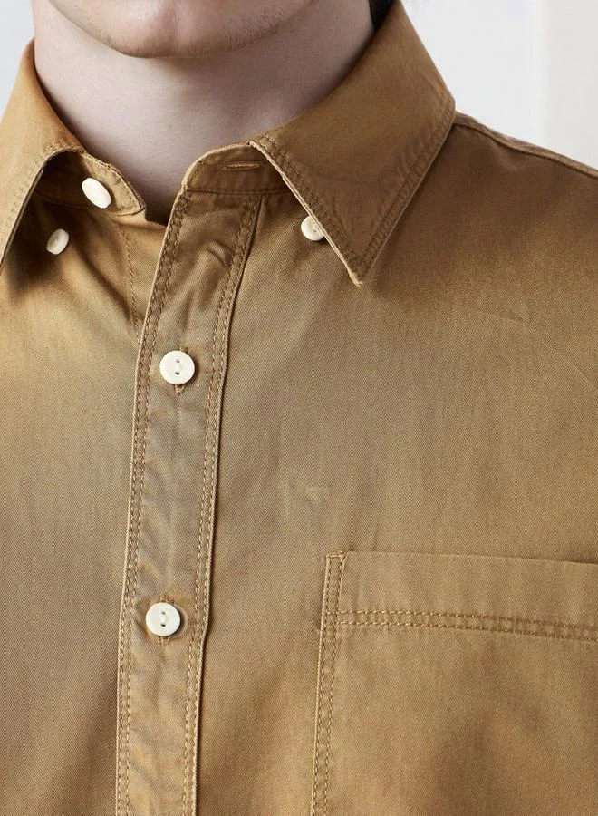 Lee Cooper  Lee Cooper Regular Fit Shirt for Men | Best Price UAE