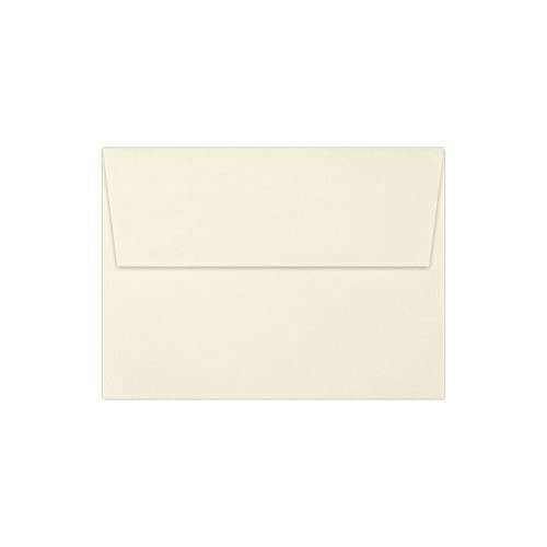 LUXPaper A7 Invitation Envelopes | Peel & Press | 5 1/4" x 7 1/4" | Natural Linen | 80lb. Text | 50 Qty - Image 1