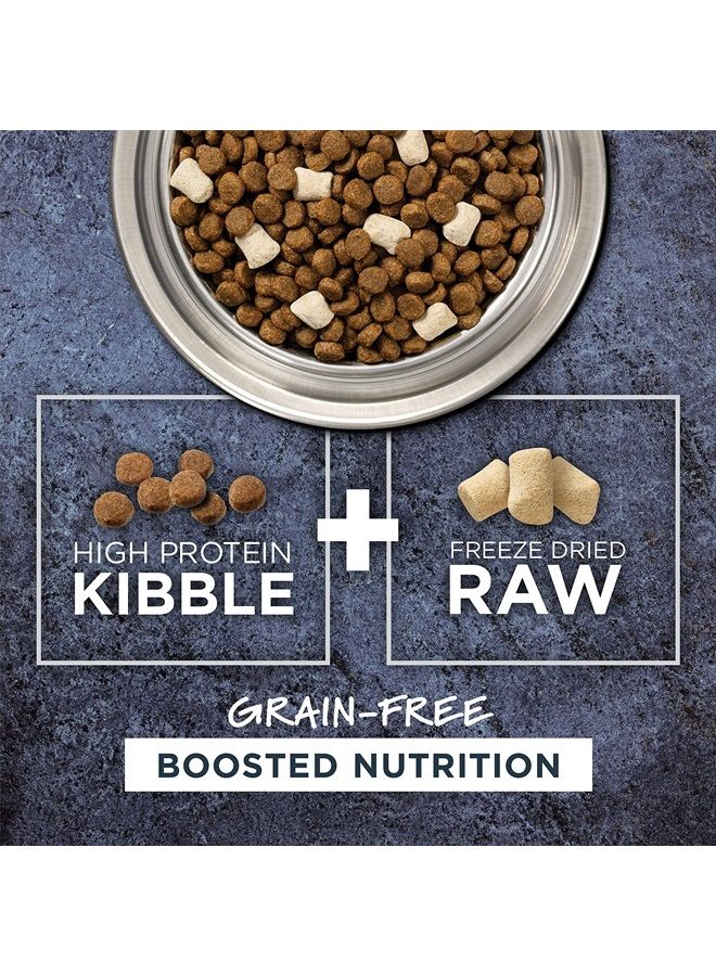 Instinct طعام الكلاب الجاف الطبيعي Raw Boost Grain Free Recipe with Real Chicken، كيس 4 رطل - Image 2