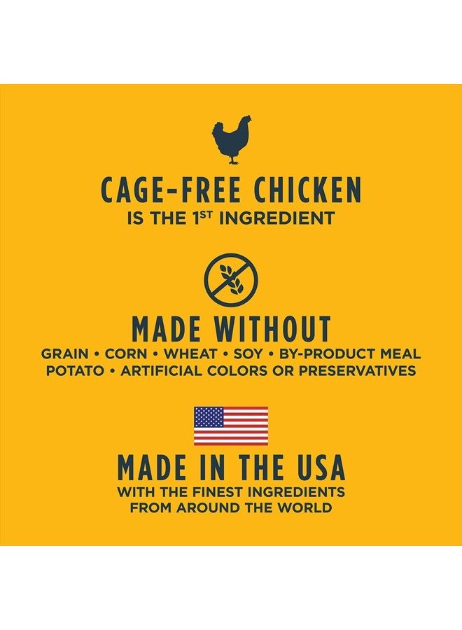 Instinct طعام الكلاب الجاف الطبيعي Raw Boost Grain Free Recipe with Real Chicken، كيس 4 رطل - Image 4