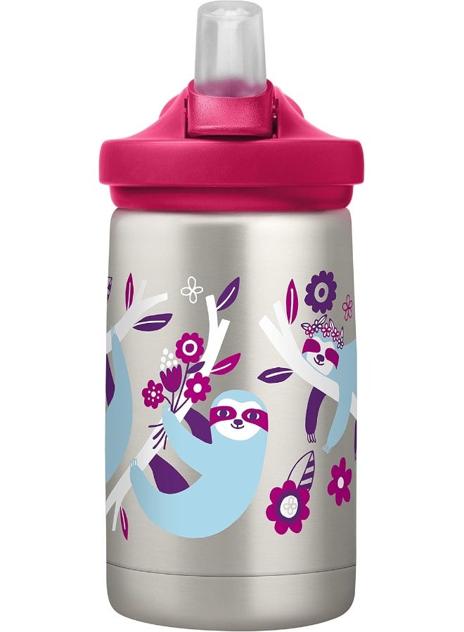 CAMELBAK زجاجة كاملباك إيدي+ للأطفال سعة 12 أونصة، معزولة فراغيًا من الفولاذ المقاوم للصدأ - Image 2