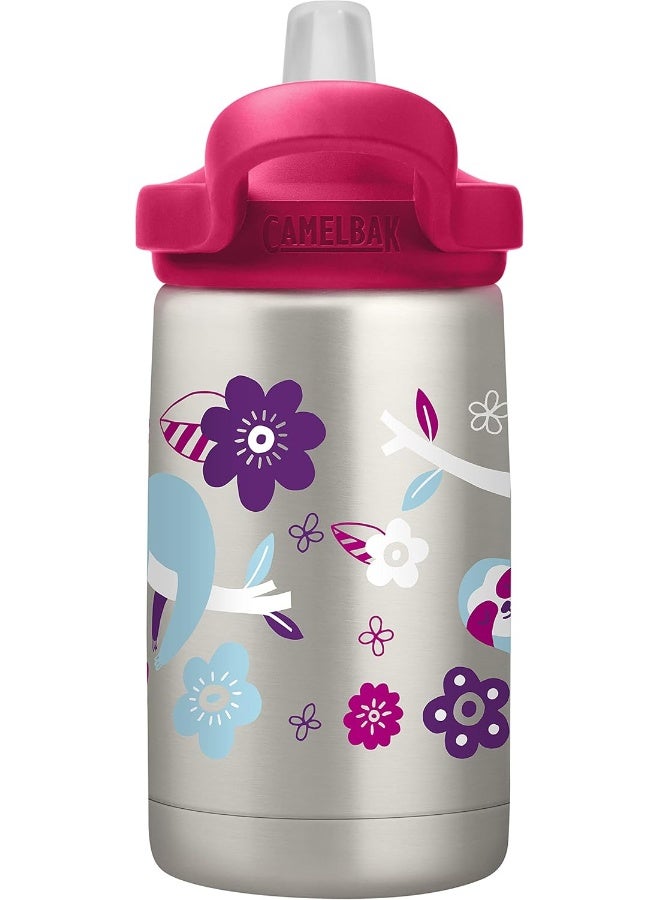 CAMELBAK زجاجة كاملباك إيدي+ للأطفال سعة 12 أونصة، معزولة فراغيًا من الفولاذ المقاوم للصدأ - Image 4