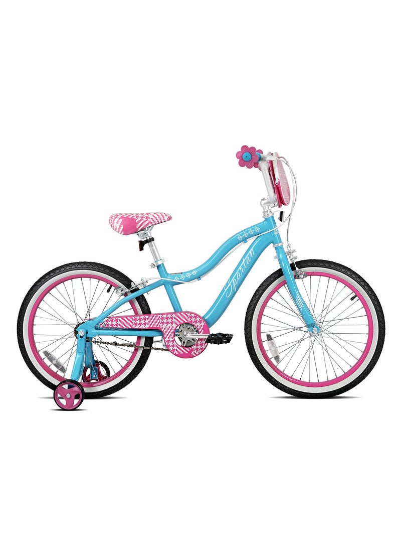 Spartan - Spartan 20" Serena w/ Training Wheels Blue - Image 1