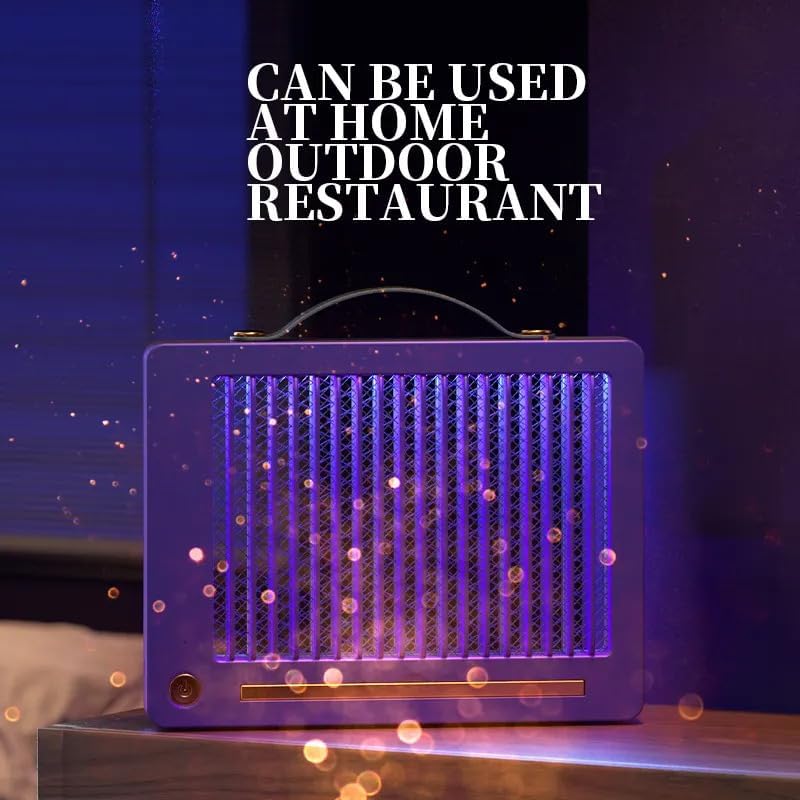 Sampri Mosquito Lamp International Eco-Friendly-Bug-Zapper Electric-Mosquito Lamp Dual Mosquito Zapper Lamp Indoor Insect Trap Portable Killer Catcher Trap Machine - Image 4