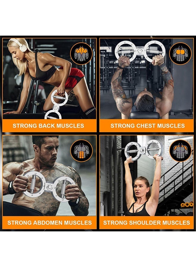 Arabest Rotating Burn Machine, Forearm Strength Trainer, 12 Pounds Rotating Arm Machine w/ 360 Degree Rotating Grips, Shoulder Workout Adjustable Resistance Spinning Burn Rotator Machine for Exercise - Image 3
