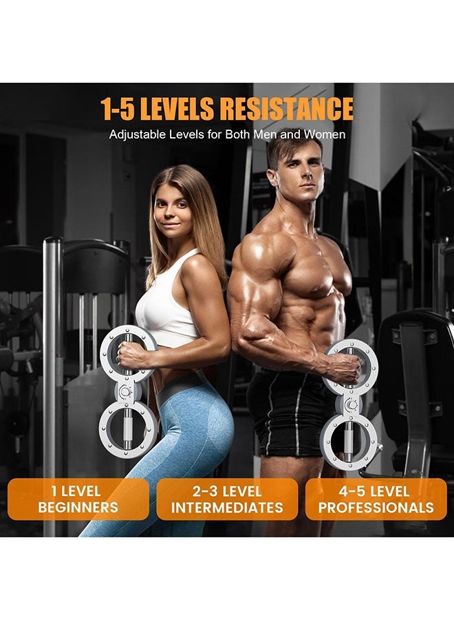 Arabest Rotating Burn Machine, Forearm Strength Trainer, 12 Pounds Rotating Arm Machine w/ 360 Degree Rotating Grips, Shoulder Workout Adjustable Resistance Spinning Burn Rotator Machine for Exercise - Image 4