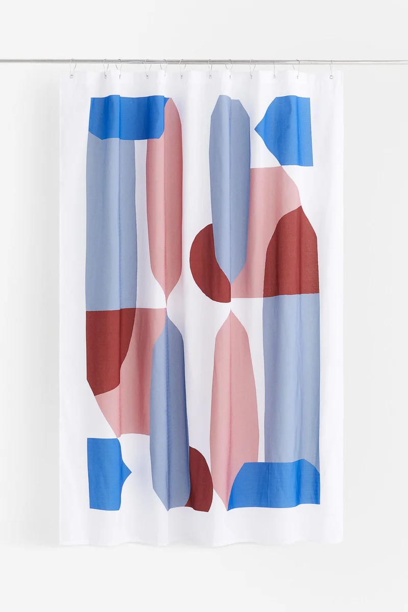 H&M Printed shower curtain