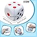 Dshengoo 2Pack 31 inch Foam Dice Stress BallsSquishies Dice Squeeze Stress Ball Toy with Dots 6 Sides for KidsTeenagersAdults Board Games to Get Your Luck NumbersRelieve Stress Anxiety - Image 4