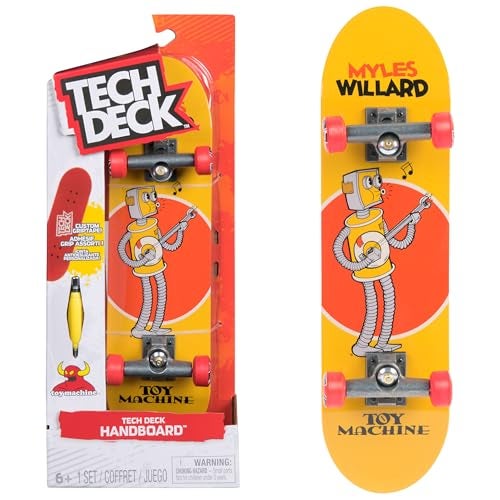 TECH DECK Toy Machine Handboard Authentic Mini Skateboards Kids Toys for Boys Girls Ages 6 and up Hands Use Only - Image 1