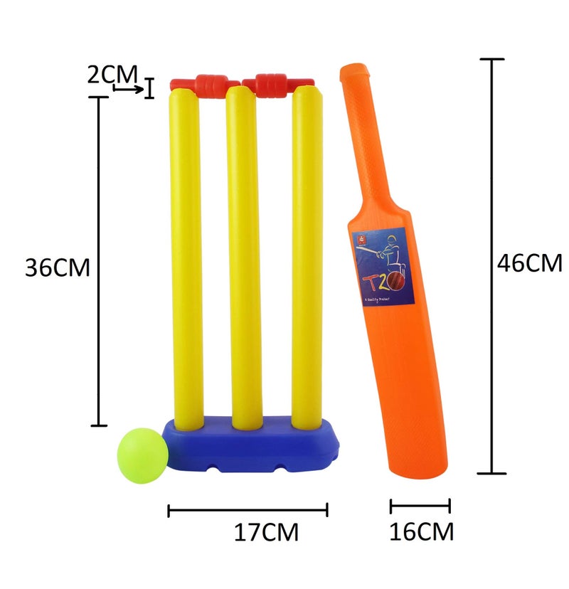 Nippon Plastic Baby Cricket Set, Multi Color - Image 2