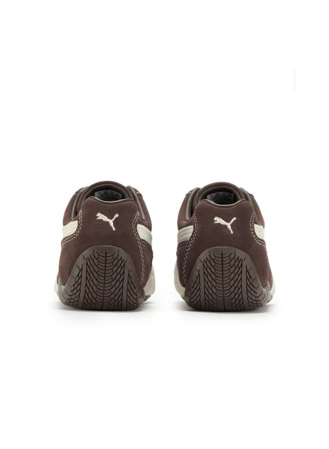 بوما حذاء Speedcat Go OG باللون البني الداكن/الأبيض للرجال/النساء/الطلاب - Image 3