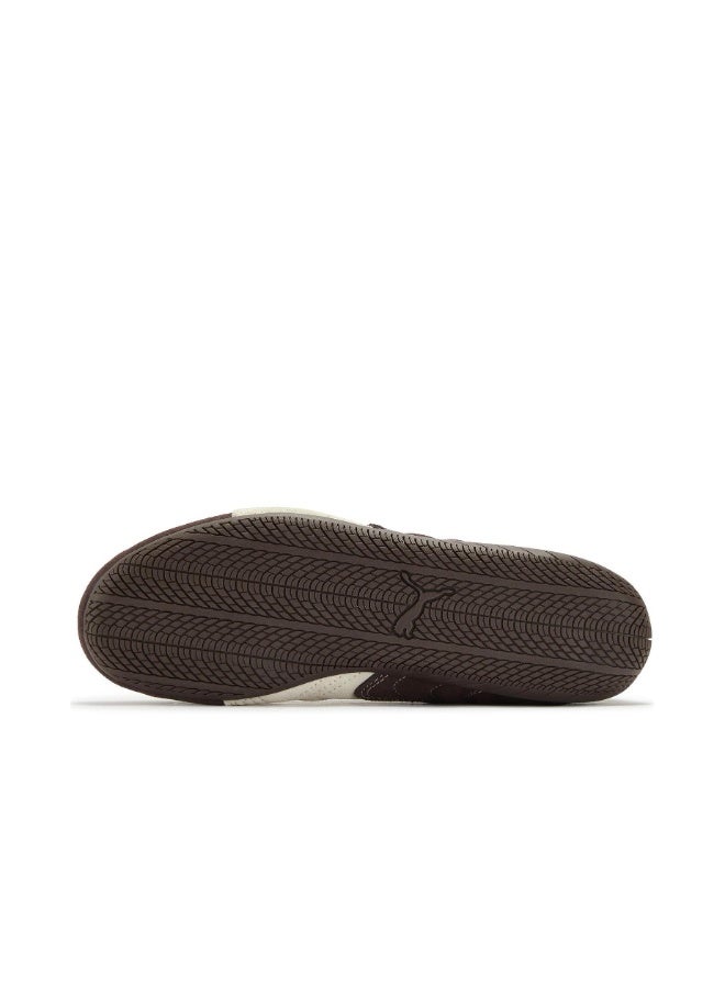 بوما حذاء Speedcat Go OG باللون البني الداكن/الأبيض للرجال/النساء/الطلاب - Image 4