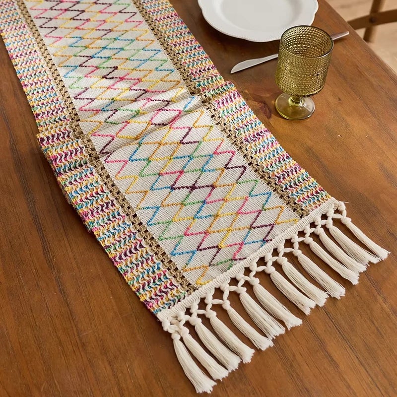 Y&D Low MOQ Hollow Jacquard Rectangle Table Runners for Wedding Banquets – Elegant Dining Table Linens with Marble Mats - Image 3