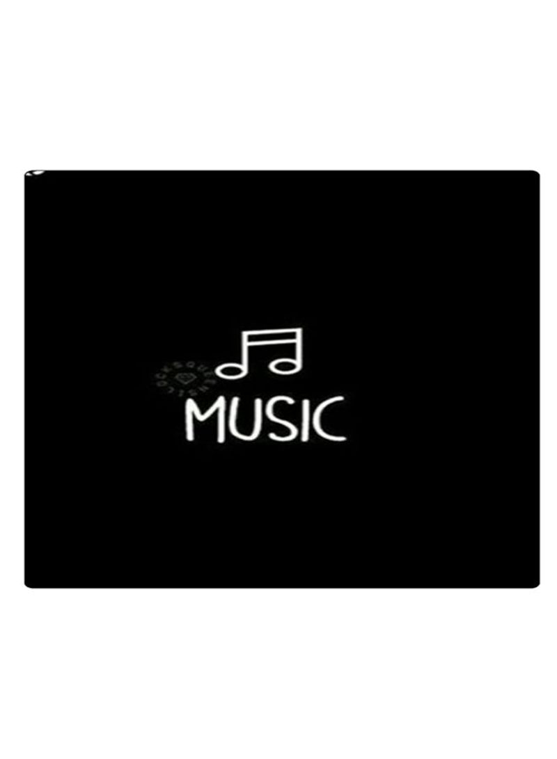 RKN Printed Anti-Slip Gaming Mouse Pad Black/White