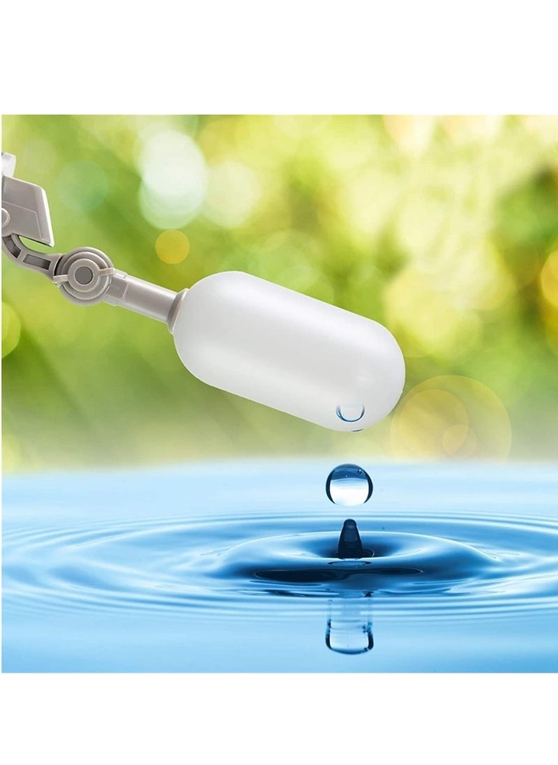 SYOSI - Float Ball Valve, 1/2 Inch Mini Plastic Water Float Ball Valve with Adjustable Arm for Automatic Water Level Control of Water Tank (4 Pack) - Image 1