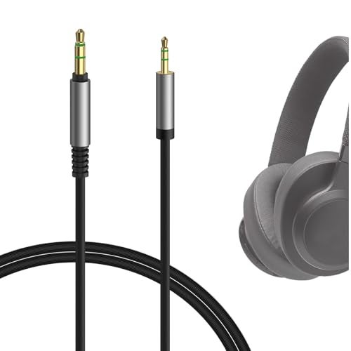 GEEKRIA Audio Cable Compatible with JBL 770NC760NC Live 660NC500BT Synchros S700 S500E50BT Headphones 25mm to 35mm Replacement Stereo Cord 4 ft12 m - Image 1
