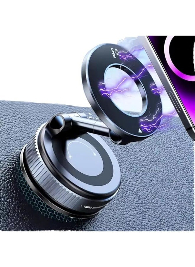 حامل مغناطيسي يعمل بالشفط الفراغي مصنوع من سبائك الألومنيوم K007، سهل الاستخدام بيد واحدة - Image 4