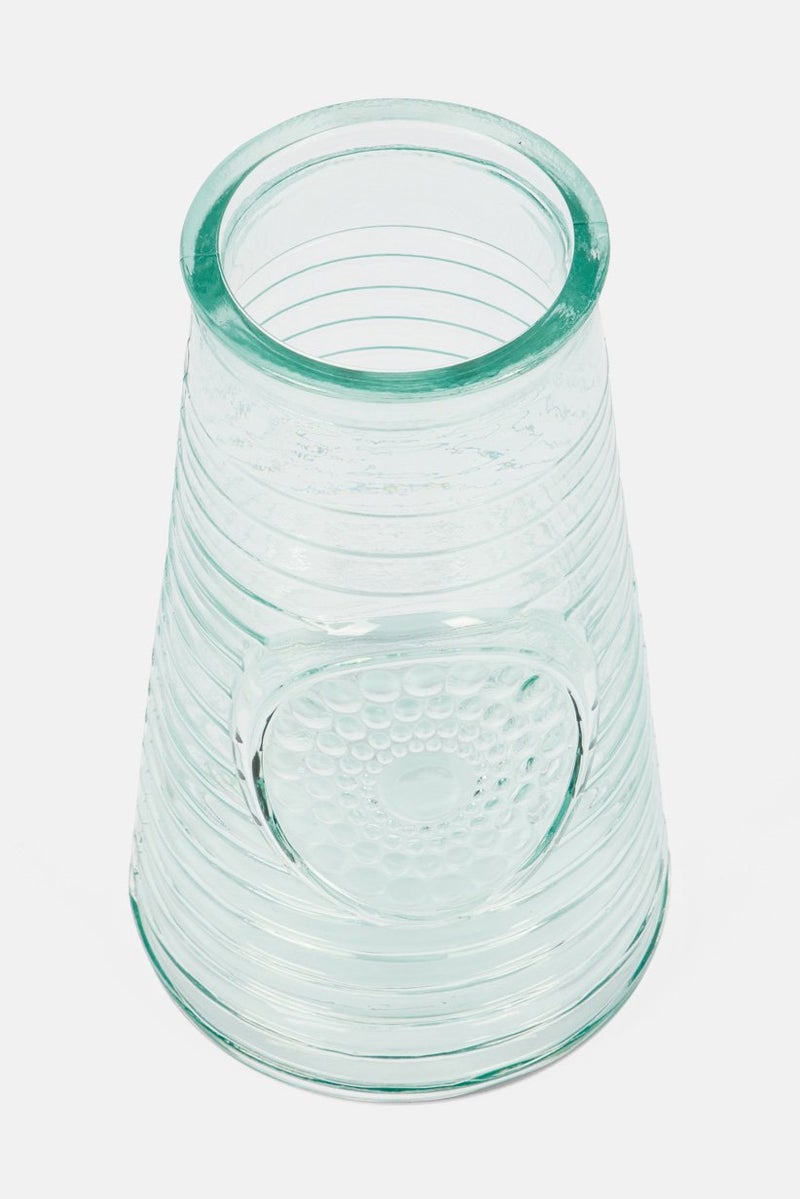 Tchibo Mandala,Vase Marta 16 diameter x 27.5 H cm, Transparent - Image 2