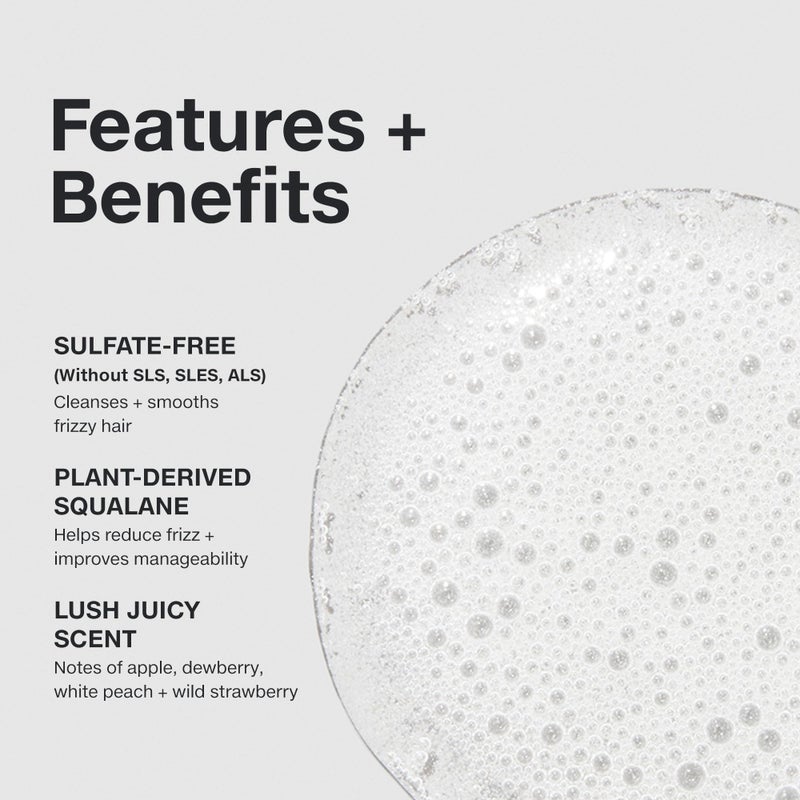 Paul Mitchell Super Smooth Shampoo, Controls Frizz, Adds Softness, For Frizzy Hair, 10.14 fl oz - Image 4