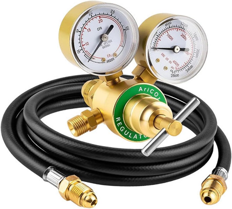 Easy assemble alternatives Dual Argon CO2 Regulators with 6.6ft Hose CGA580 for Welding, Built to Last Integrated practical design Upgraded simple practical design Updated modern design Stain resistant General compatible practical design All user friendly build Repeated use friendly design Hardness boosted processed substance Assorted trendy color picks Modern warehouse management Long term storage compatible Standard fit Processed natural substance Multi-hub shipment dispatch Certified stocked merchandise Classic trendy design picks Regular scheduled transit Demand fit global economical quality Care processed raw material Connectable modular Air & land transit compatible Multiple options Dispersed regional warehouses Globally engineered build - Image 1