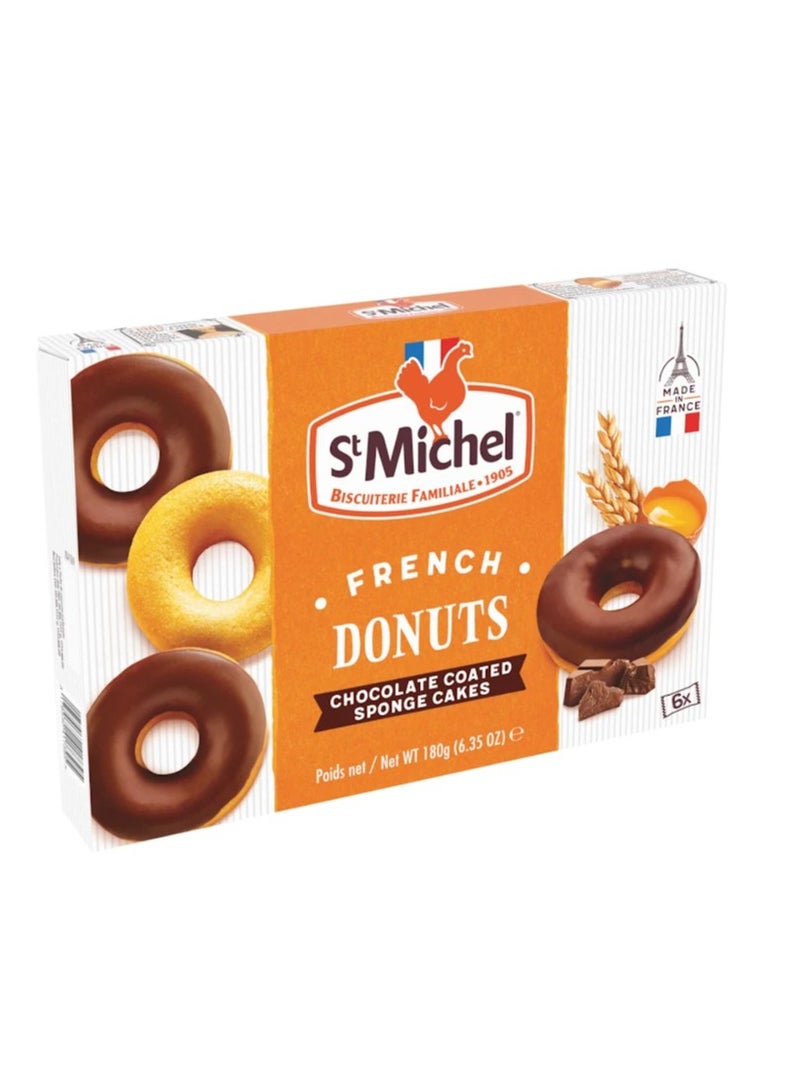 St Michel French Donuts Chocolate Coated Cakes - Image 1