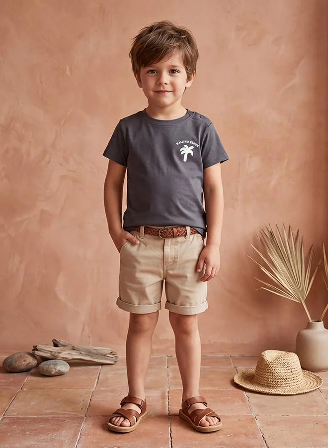 Babies & More Babies & More Newborn Boys Green Short Sleeve T-Shirt