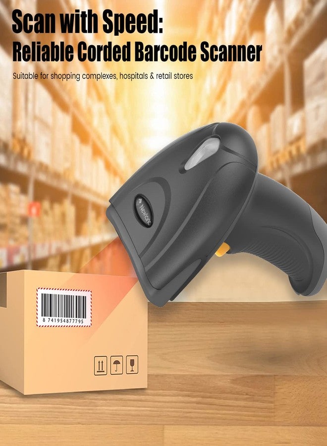 Newland HR2081 Handheld Scanner 1D,2D Bar Code Reader USB Lightweight Water Resistant IP42 Rated Portable for Mobile Payment Supermarket - Image 3