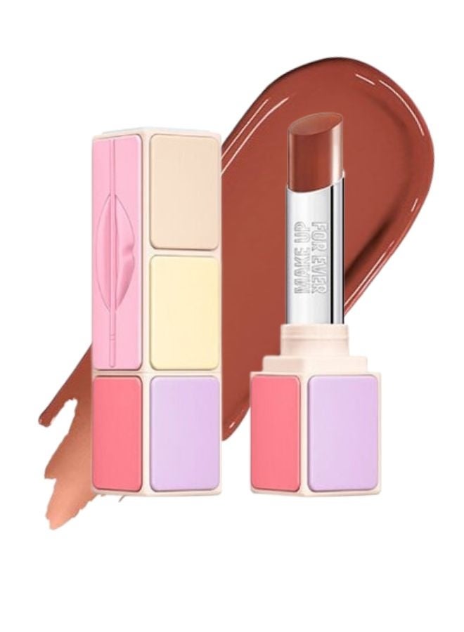 MAKE UP FOR EVER Artist ColorGlow Lip Balm 600 Anywhere Caffeine – Hydrating Color-Enhancing Lip Balm, Glowy Finish, 4 g / 0.14 oz - Image 1