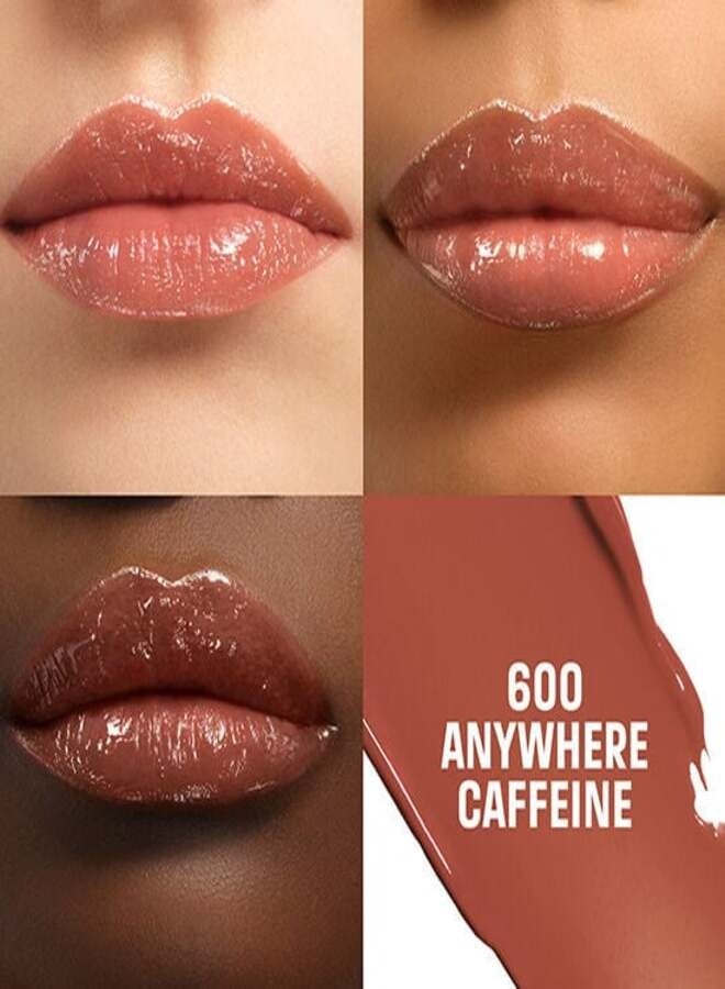 MAKE UP FOR EVER Artist ColorGlow Lip Balm 600 Anywhere Caffeine – Hydrating Color-Enhancing Lip Balm, Glowy Finish, 4 g / 0.14 oz - Image 2