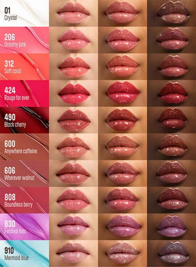 MAKE UP FOR EVER Artist ColorGlow Lip Balm 600 Anywhere Caffeine – Hydrating Color-Enhancing Lip Balm, Glowy Finish, 4 g / 0.14 oz - Image 5
