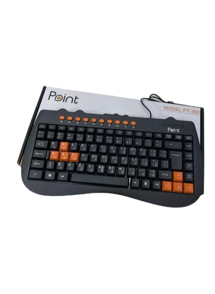 Point - POINT USB MINI KEYBOARD PT-360 - Image 1