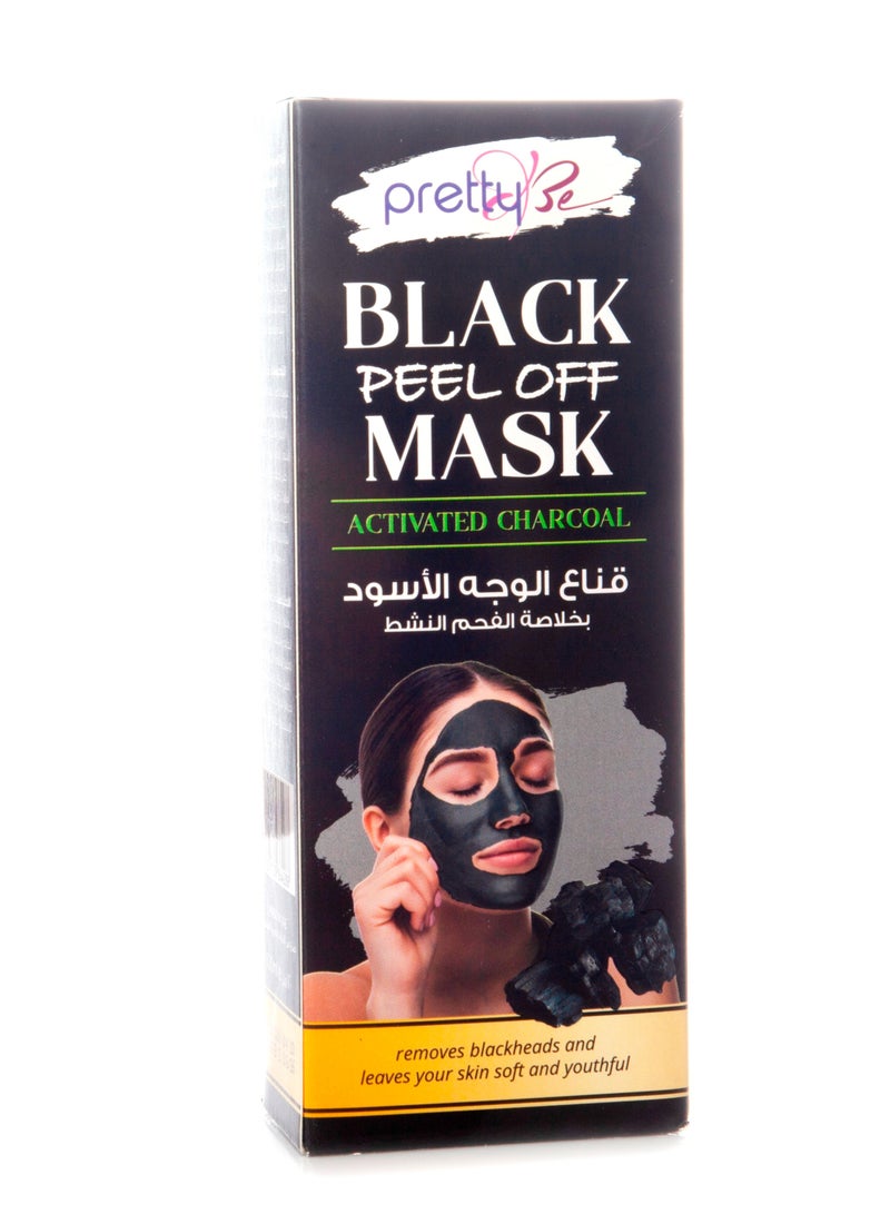 بريتي بي قناع التقشير الأسود بالفحم المنشط 120 مل - Image 2