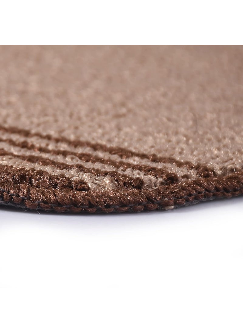 SARAL HOME EASY LIVING SARAL HOME EASY LIVING polypropylene Rectangular Striped Soft PP Yarn Durable Washable Multipurpose Runner for HomeKitchenLobbyOffice Entrance with Anti Skid Backing Beige 40 X 120 Cm  - Image 5