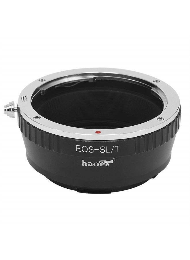 Haoge Manual Lens Mount Adapter for Canon EOS EF EFS Lens to Leica L Mount Camera Such as T, Typ 701, Typ701, TL, TL2, CL (2017), SL, Typ 601, Typ601, Panasonic S1 / S1R  - Image 2