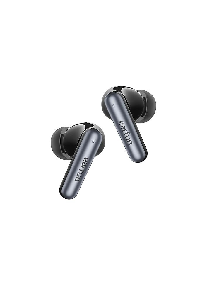 EarFun سماعات أذن وايرلس إيرفن أير برو 4i مع خاصية إلغاء الضوضاء، جائزة VGP 2025، صوت عالي الدقة مع LDAC، 6 ميكروفونات AI ENC لمكالمات واضحة، 40 ساعة من وقت التشغيل، اتصال متعدد النقاط، سماعات بلوتوث 5.4، شحن لاسلكي - Image 1