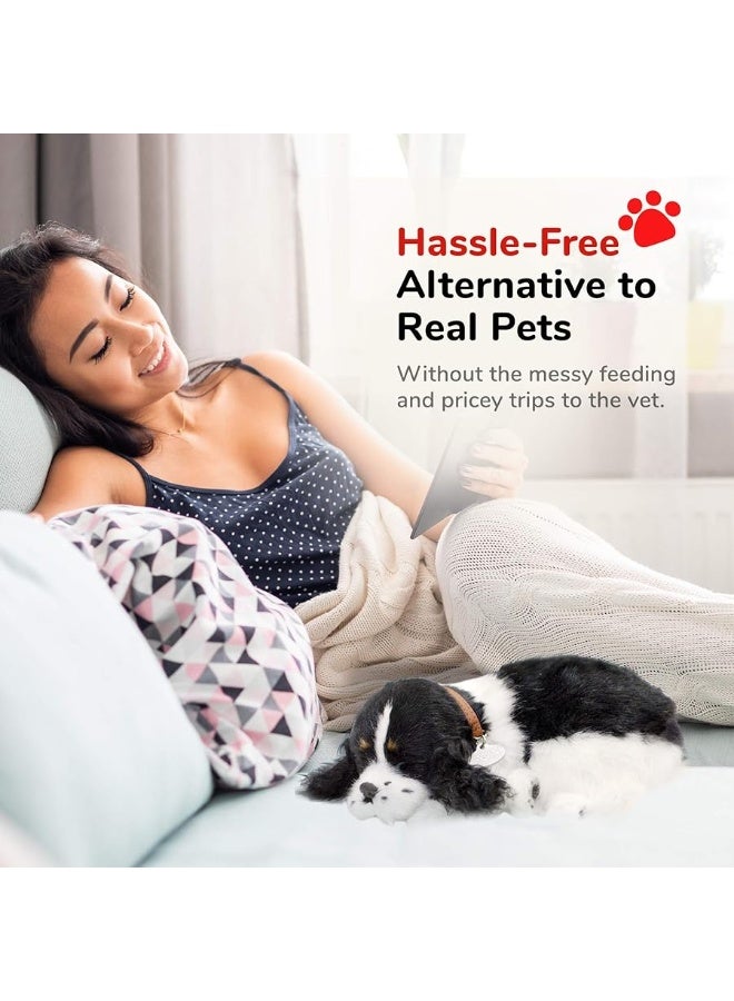 Perfect Petzzz Original Petzzz Cocker Spaniel, Realistic Lifelike Stuffed Interactive Pet Toy, Companion Pet Dog with 100% Handcrafted Synthetic Fur - Image 4