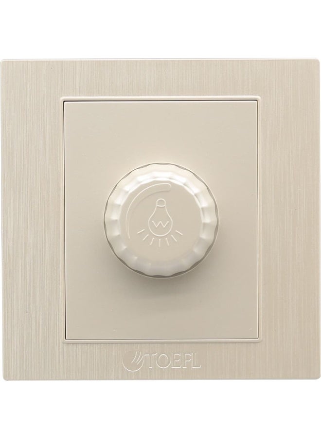 TOEFL Dimmer switch for a 1000 watt lamp, luxurious rose gold color - Image 2