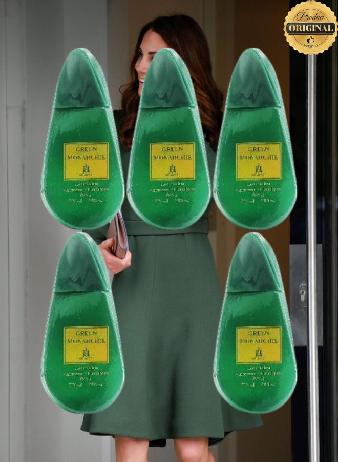 Collection 5 Pieces Green Monarchie Perfume Collection 85ML - Image 1