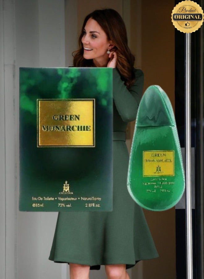 Collection 5 Pieces Green Monarchie Perfume Collection 85ML - Image 2