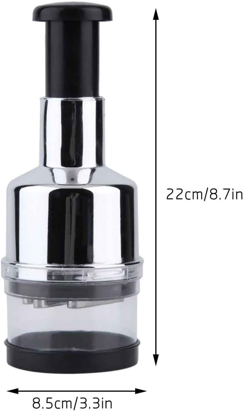 comfrt Garlic Mincer, Ginger Garlic Choppe, Manual Garlic Press with Garlic Peeler and Stainless Steel Blades,Easy to Clean Garlic Chopper Mini Kitchen Gadget - Image 5
