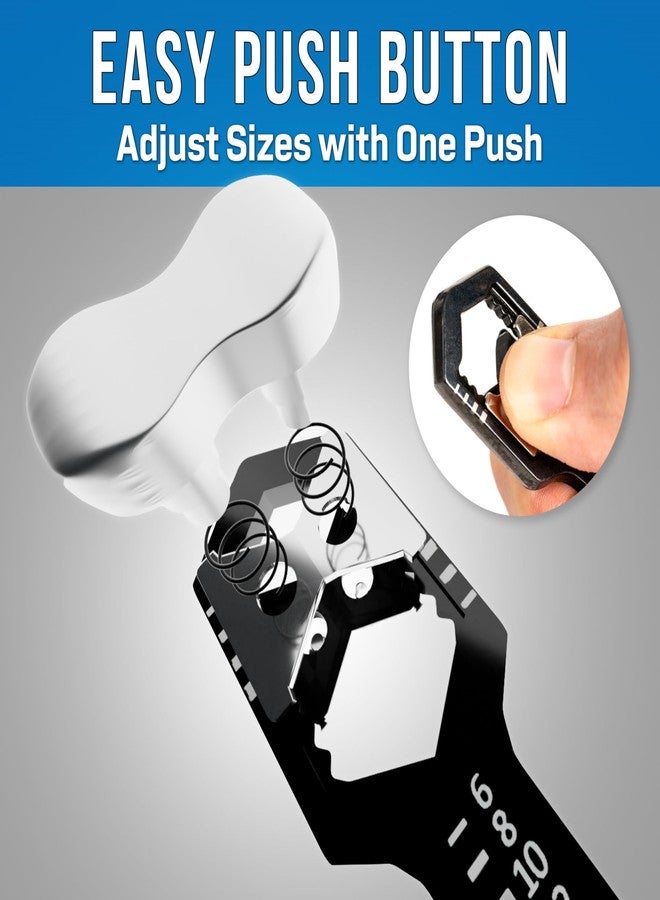 جونارد تولز مفتاح سداسي قابل للتعديل AHW-600 من جونارد تولز، ١٤ في ١ (SAE والقياس المتري) - ٦-١٣ مم و١/٤ بوصة - ٩/١٦ بوصة - Image 3